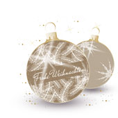 Weihnachtskarten-Dekore