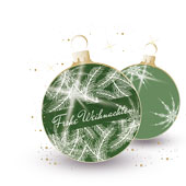 Weihnachtskarten-Dekore