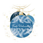 Weihnachtskarten-Dekore