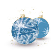 Weihnachtskarten-Dekore