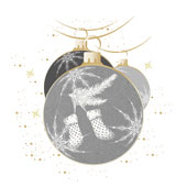 Weihnachtskarten-Dekore