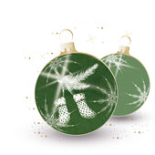 Weihnachtskarten-Dekore