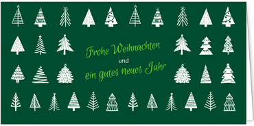 2025 für Firmen | Kategorie Grüne Impressionen | Motiv: Weihnachtsbaum Team - Artikel Nummer 1087-806