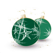 Weihnachtskarten-Dekore