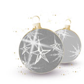 Weihnachtskarten-Dekore