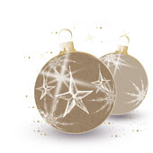 Weihnachtskarten-Dekore