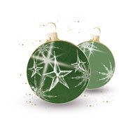 Weihnachtskarten-Dekore