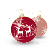 Weihnachtskarten-Dekore