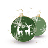 Weihnachtskarten-Dekore