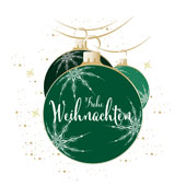 Weihnachtskarten-Dekore