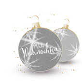 Weihnachtskarten-Dekore