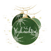 Weihnachtskarten-Dekore