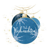 Weihnachtskarten-Dekore