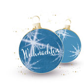 Weihnachtskarten-Dekore