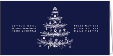 2025 für Firmen | Kategorie Blaue Impressionen | Motiv: Zweigbäumchen - Artikel Nummer 1093-804