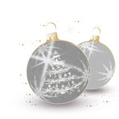 Weihnachtskarten-Dekore