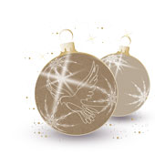 Weihnachtskarten-Dekore