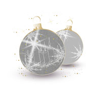 Weihnachtskarten-Dekore