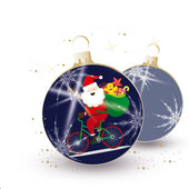 Weihnachtskarten-Dekore