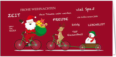 2025 für Firmen | Kategorie Rote Impressionen | Motiv: Sportliches Team - Artikel Nummer 1100-805