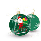 Weihnachtskarten-Dekore