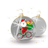 Weihnachtskarten-Dekore