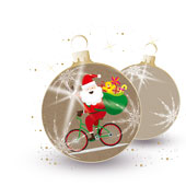 Weihnachtskarten-Dekore