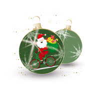 Weihnachtskarten-Dekore