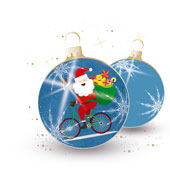 Weihnachtskarten-Dekore