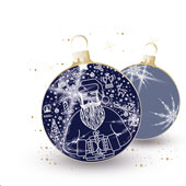 Weihnachtskarten-Dekore