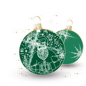 Weihnachtskarten-Dekore