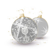 Weihnachtskarten-Dekore