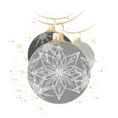 Weihnachtskarten-Dekore