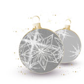 Weihnachtskarten-Dekore