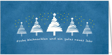 2025 für Firmen | Kategorie - Blaue Struktur Optik - | Motiv: Baumgruppenschwung - Artikel Nummer 1104-810