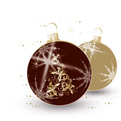 Weihnachtskarten-Dekore