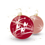 Weihnachtskarten-Dekore