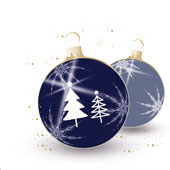 Weihnachtskarten-Dekore