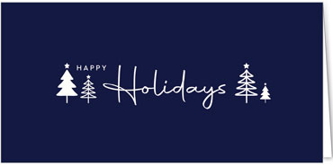 2025 für Firmen | Kategorie Blaue Impressionen | Motiv: Verspielter Festwunsch - Artikel Nummer 1106-804