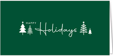 2025 für Firmen | Kategorie Grüne Impressionen | Motiv: Verspielter Festwunsch - Artikel Nummer 1106-806