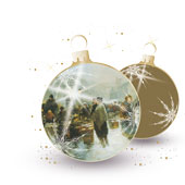 Weihnachtskarten-Dekore