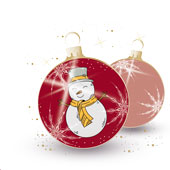 Weihnachtskarten-Dekore