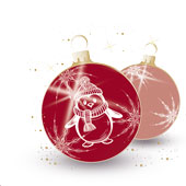 Weihnachtskarten-Dekore