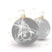 Weihnachtskarten-Dekore