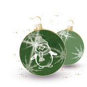 Weihnachtskarten-Dekore