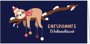 2025 für Firmen | Kategorie Blaue Impressionen | Motiv: Entspannte Festkugeln - Artikel Nummer 1109-804