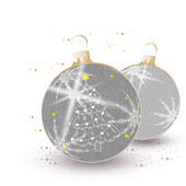 Weihnachtskarten-Dekore