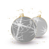 Weihnachtskarten-Dekore