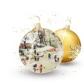 Weihnachtskarten-Dekore