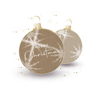 Weihnachtskarten-Dekore